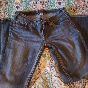 Bootcut Silver Jeans